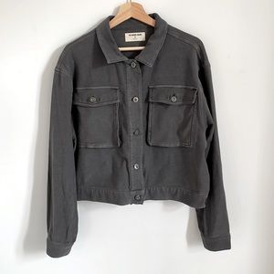 The Normal Brand Comfort Terry Trucker in Steel M